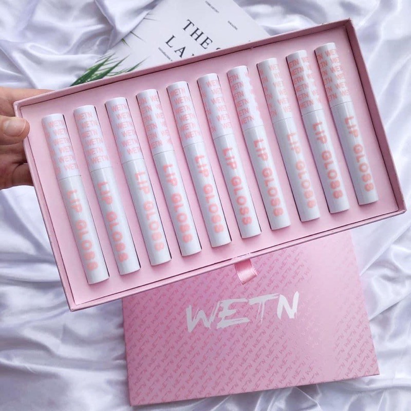 (CHÍNH HÃNG)  SET 10 cây son kem WETN LIP GLOSS | BigBuy360 - bigbuy360.vn