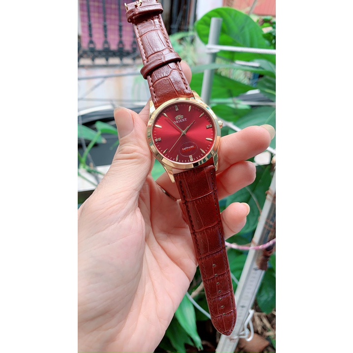 Đồng Hồ Nam Orient Máy Pin , Dây Da , Size 38mm