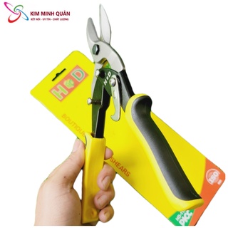 Kéo Cắt Tôn HD Mỏ Thẳng Có Răng 250mm/10"