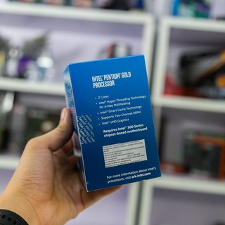 CPU Intel Pentium Gold G5400 (3.7GHz, 2 nhân 4 luồng, 4MB Cache, 58W) - Socket Intel LGA 1151-v2 - (doloicomputer)