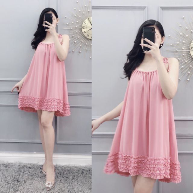 Đầm voan chifon xinh iu 😘