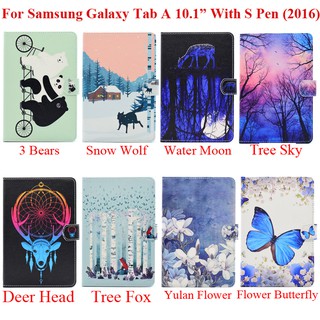 Ốp lưng Samsung Galaxy tab A A6 10.1 With S Pen Case SM-P580 P585 ví Vỏ bảo vệ