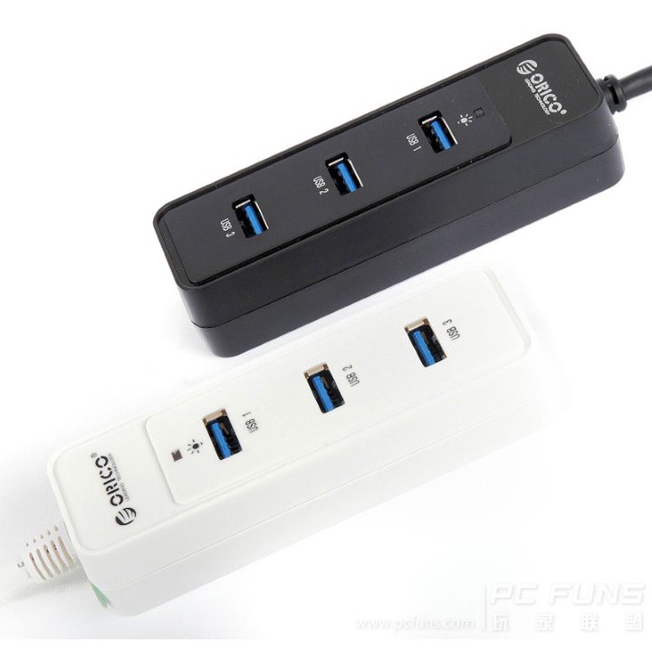 HUB CHIA 4 CỔNG USB 3.0 ORICO W5PH4 - BỘ CHIA 4 CỔNG USB