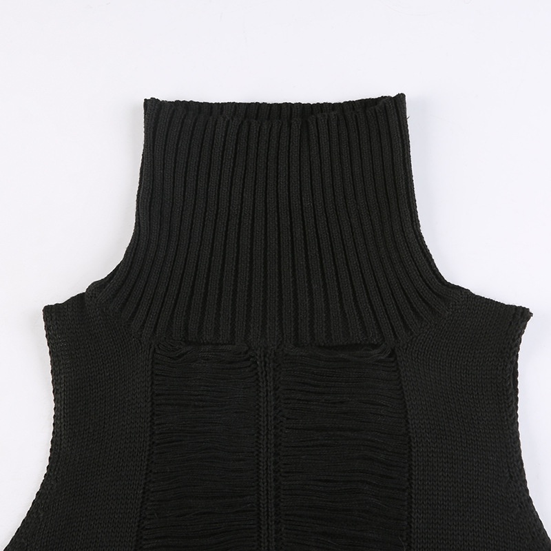 Áo Tank Top Sát Nách Lưng Cao Phối Lưới Thời Trang Đường Phố Cá Tính Cho Nữ