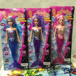 Búp bê người cá phát sáng ( 1 con )