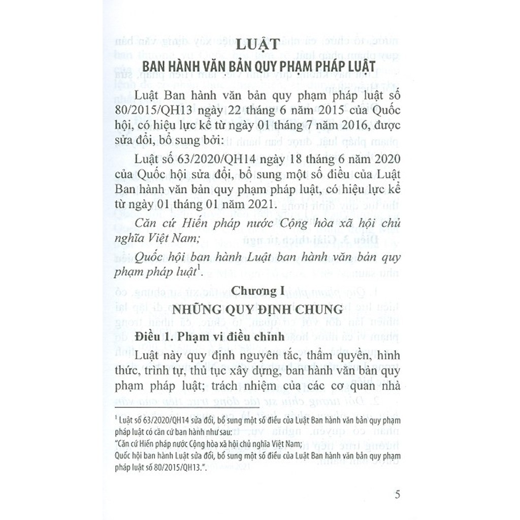 Sách Luật Ban Hành Văn Bản Quy Phạm Pháp Luật