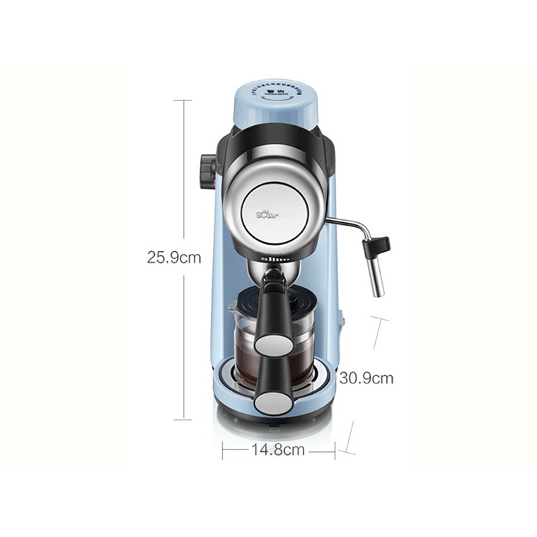 Máy Pha Cà Phê  Capuchino, Espresso Tự Động Bear  CF-B02V1  hàng chính hãng  bảo hành 18 tháng