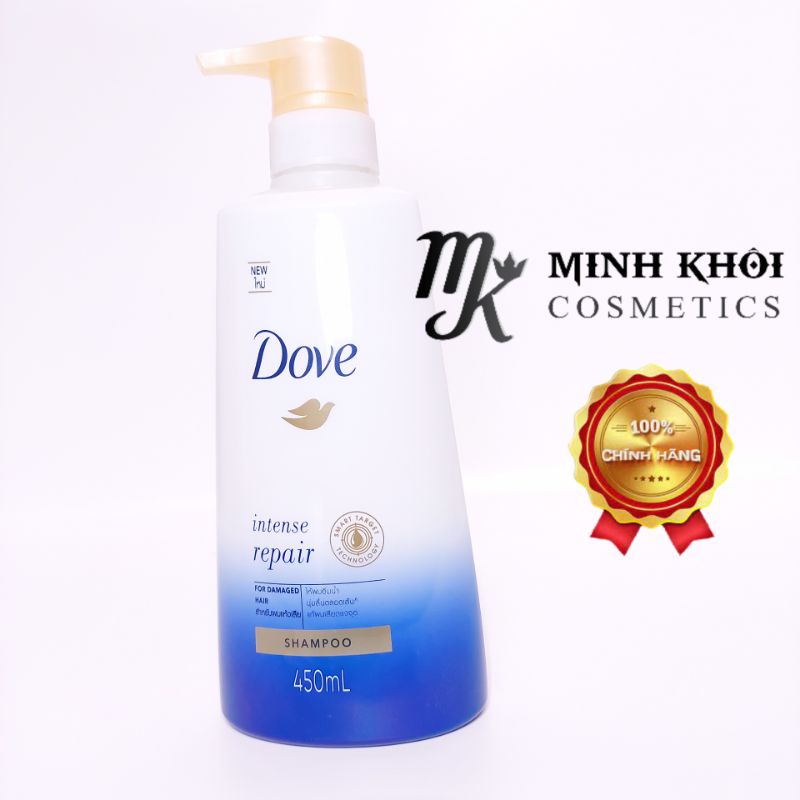 Dầu gội Dove phục hồi hư tổn hàng Thái Lan 450ml (Chính hãng)