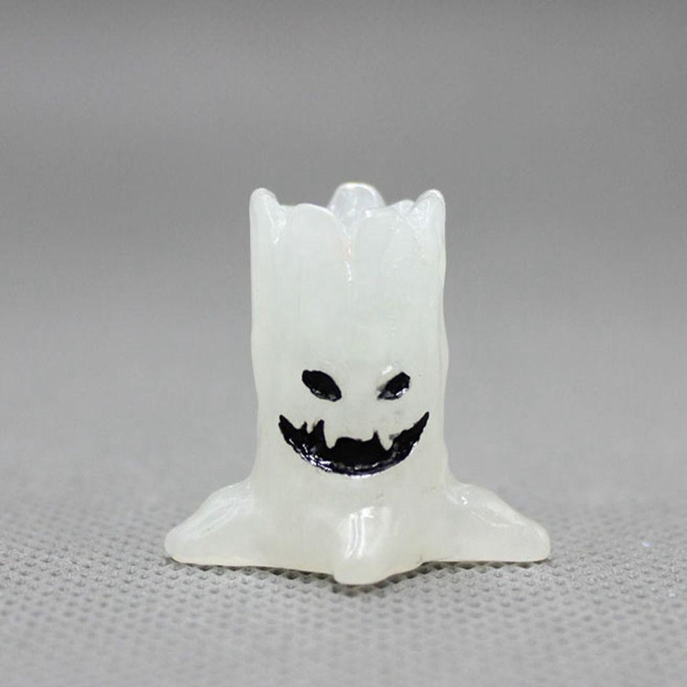 Mô Hình Ma Phát Sáng Trong Bóng Tối Mini Bằng Nhựa Resin Chất Lượng Cao Trang Trí Halloween