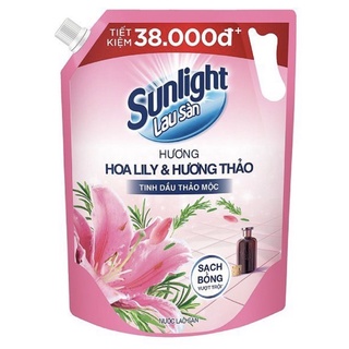 nước lau sàn sunlight lily túi 3,6kg