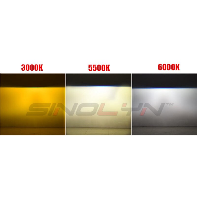 2 Bóng đèn pha XENON H11 HID 3000K 5500K 6000K 12V 35W thay thế cho xe hơi
