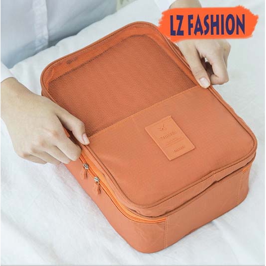 Túi Đựng Giày 3 Ngăn Size To Siêu Tiện Lợi Mang Đi Du Lịch - LZ FASHION - CA044