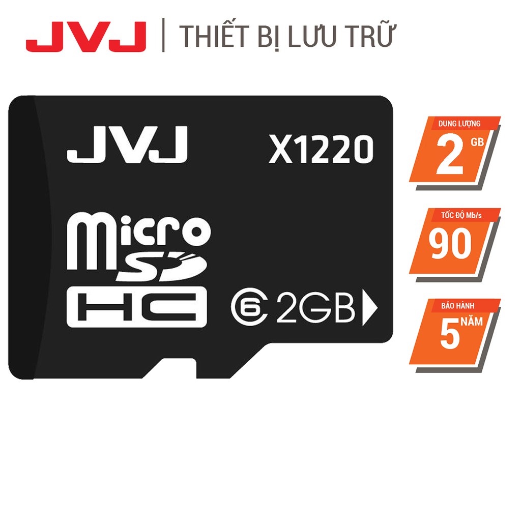 Thẻ nhớ 2G JVJ C10 tốc độ cao microSDHC