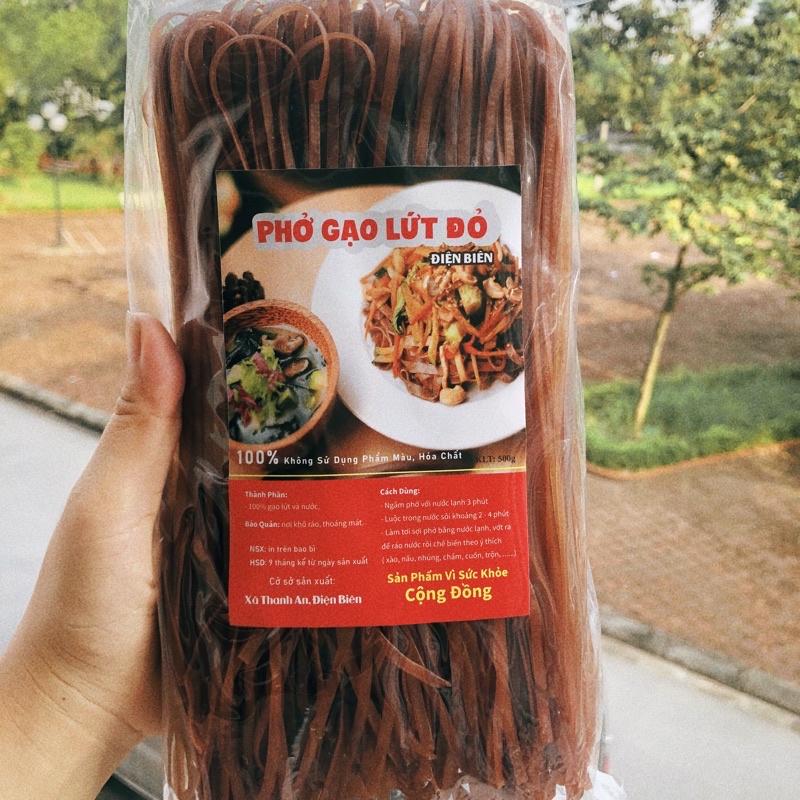 Phở gạo lứt/ thực dưỡng Eatclean