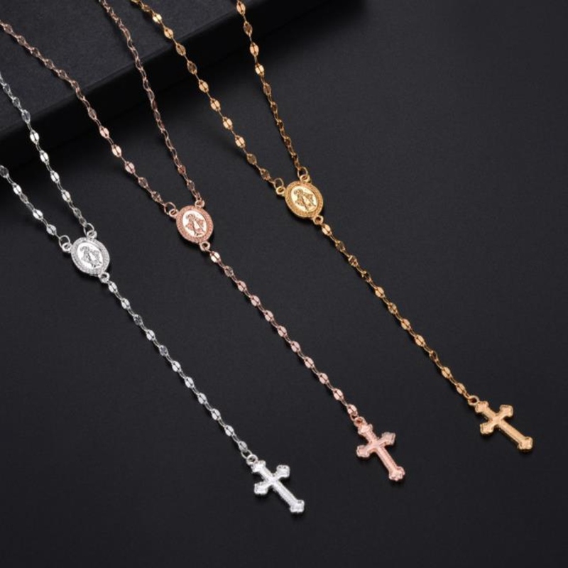 Vòng cổ Mặt Đồng Xu Madonna Thời Trang Mới Cho Nữ