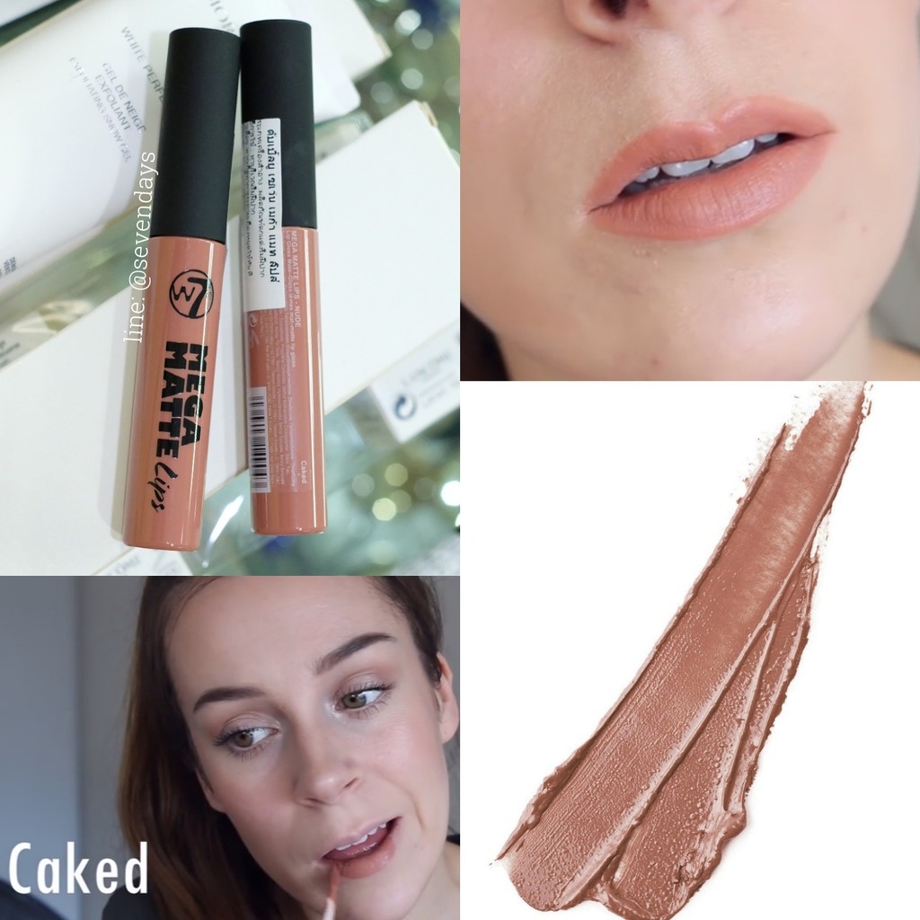 SON KEM LÌ MÀU NUDE W7 MEGA MATTE LIPS