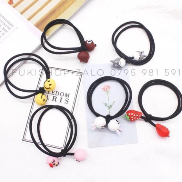 Cột Tóc Hoạt Hình Cute