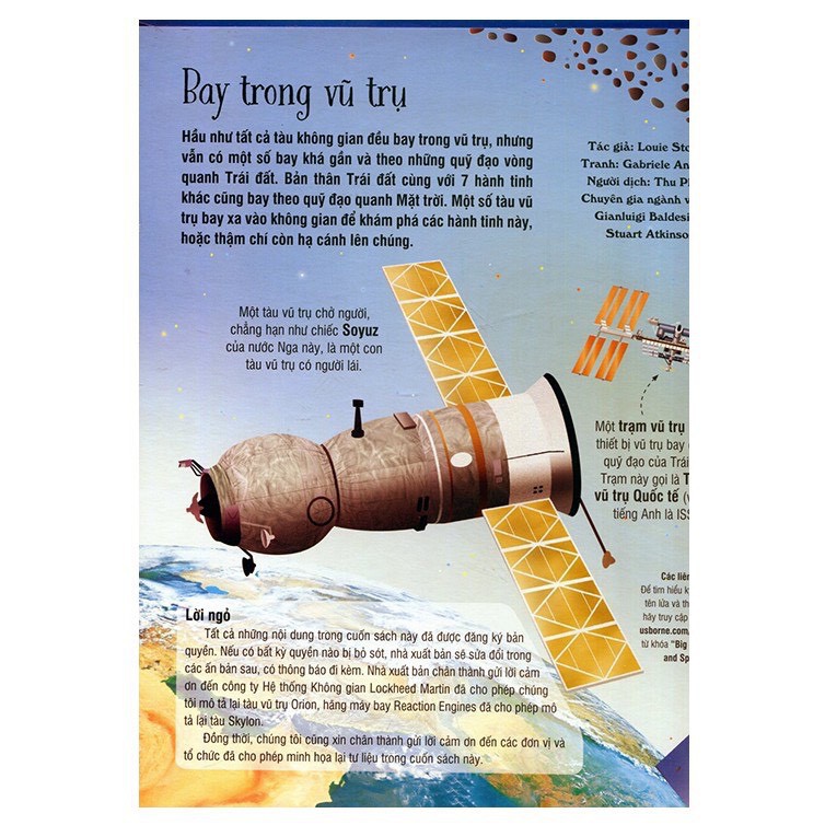 Sách tương tác - Big book Cuốn sách khổng lồ về tên lửa và các tiết bị vũ trụ