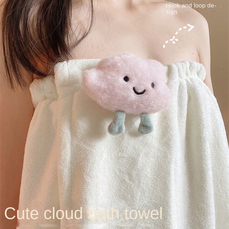 Hàng Có Sẵn Khăn Tắm Dạng Váy Quấn Thấm Hút Nước Nhanh Khô Phong Cách Ins Dễ Thương Dành Cho Bạn Nữ | BigBuy360 - bigbuy360.vn