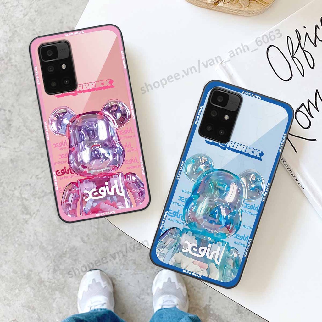 Ốp Xiaomi Redmi 10 be@r brick mars thời trang, ốp lưng điện thoại viền dẻo siêu chất
