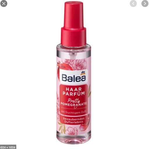 Xịt tóc nước hoa Balea Pretty Pomegranate, 100 ml