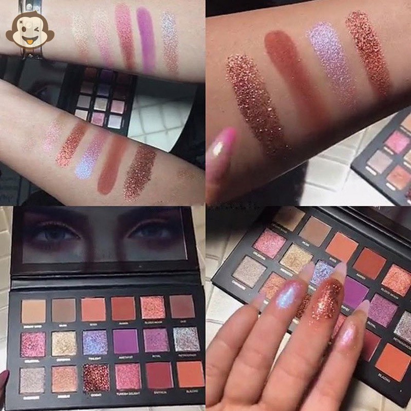 (Hàng Mới Về) Bảng Phấn Mắt 18 Màu Sắc Hiệu Ứng Lì / Ánh Nhũ Thời Trang | BigBuy360 - bigbuy360.vn