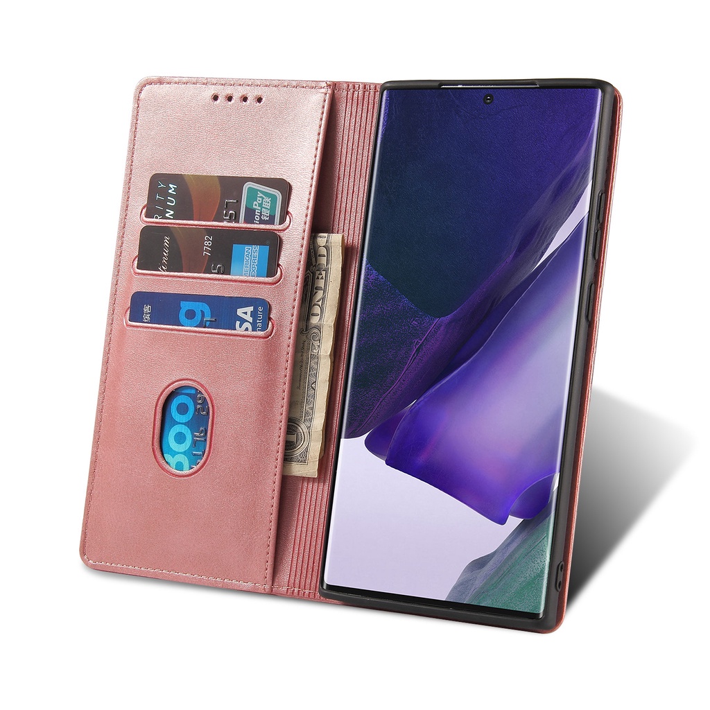 Bao da Samsung Note 8, Note 10, Note 10 Plus, Note 10 Lite, S10 Lite, S10 Plus, Note 20, Note 20 Ultra dạng ví nắp gập