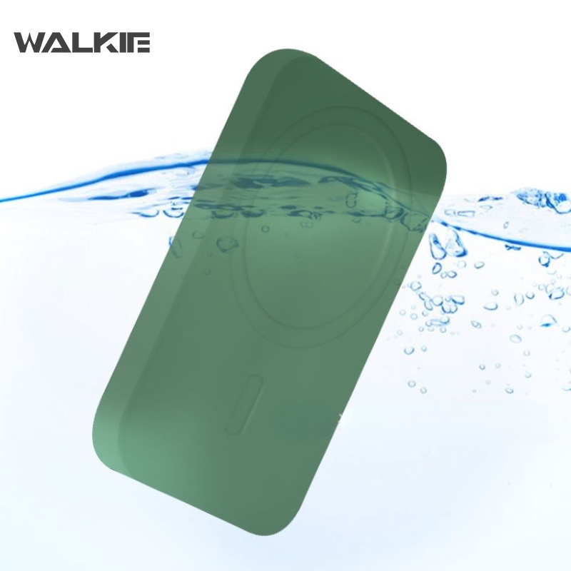 Vỏ silicon mềm WALKIE bảo vệ sạc dự phòng không dây chính hãng iPhone 12 Pro Max tiện dụng