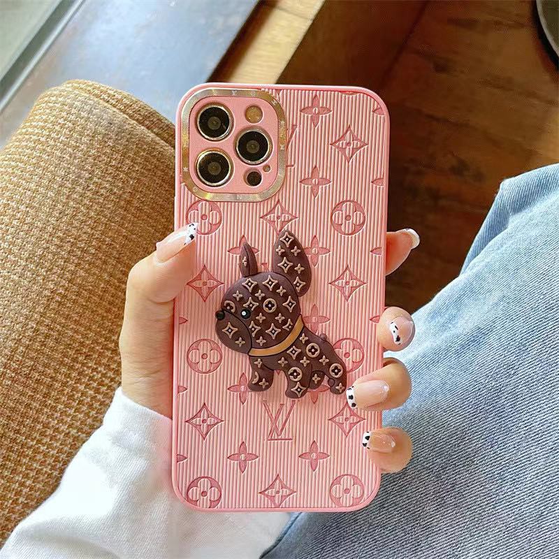 Ốp điện thoại logo LV 3D cho IPHONE 13 PROMAX 13 13PRO 11 PROMAX I11 I7 I8 SE 7PLUS 8