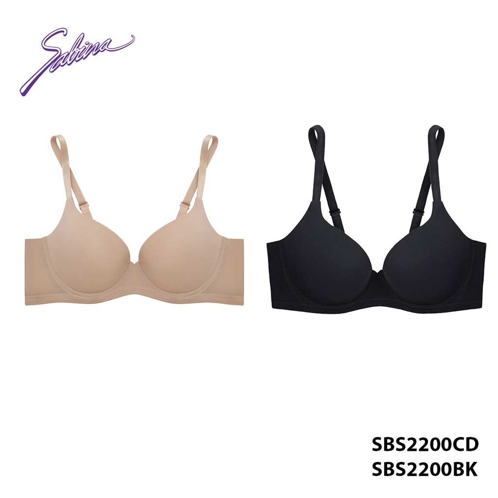 Combo 2 Áo Lót Mút Đệm Mỏng Vừa Màu Trơn Thời Trang Sixnature By Sabina SBS2200