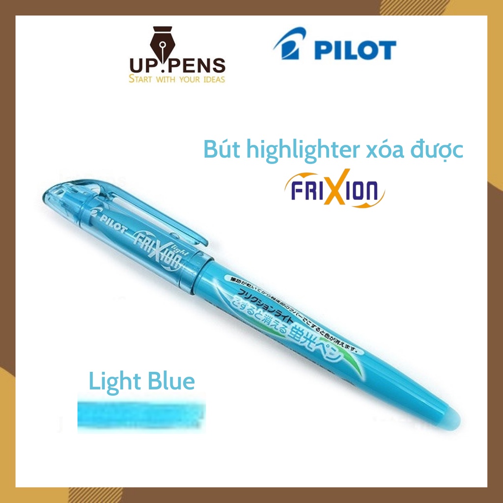 Bút dạ quang xóa được Pilot FriXion Light Erasable Highlighter - Màu xanh dương (Light Blue)