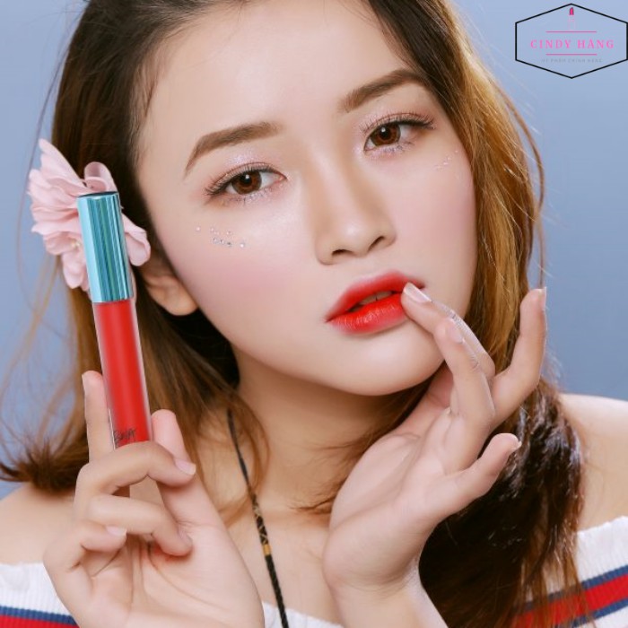 Son Kem Lì BBIA Last Velvet Lip Tint 02 - Màu Đỏ Cam