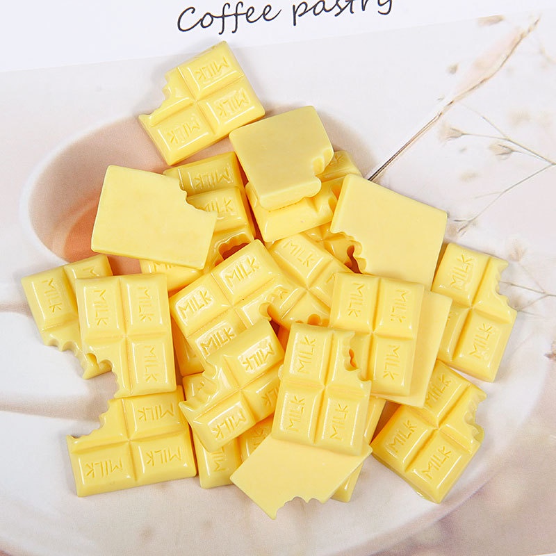 Charm Slime Hình Thỏi Socola - Charm Trang Trí Bằng Nhựa Kích Thước 2,5cm, N222