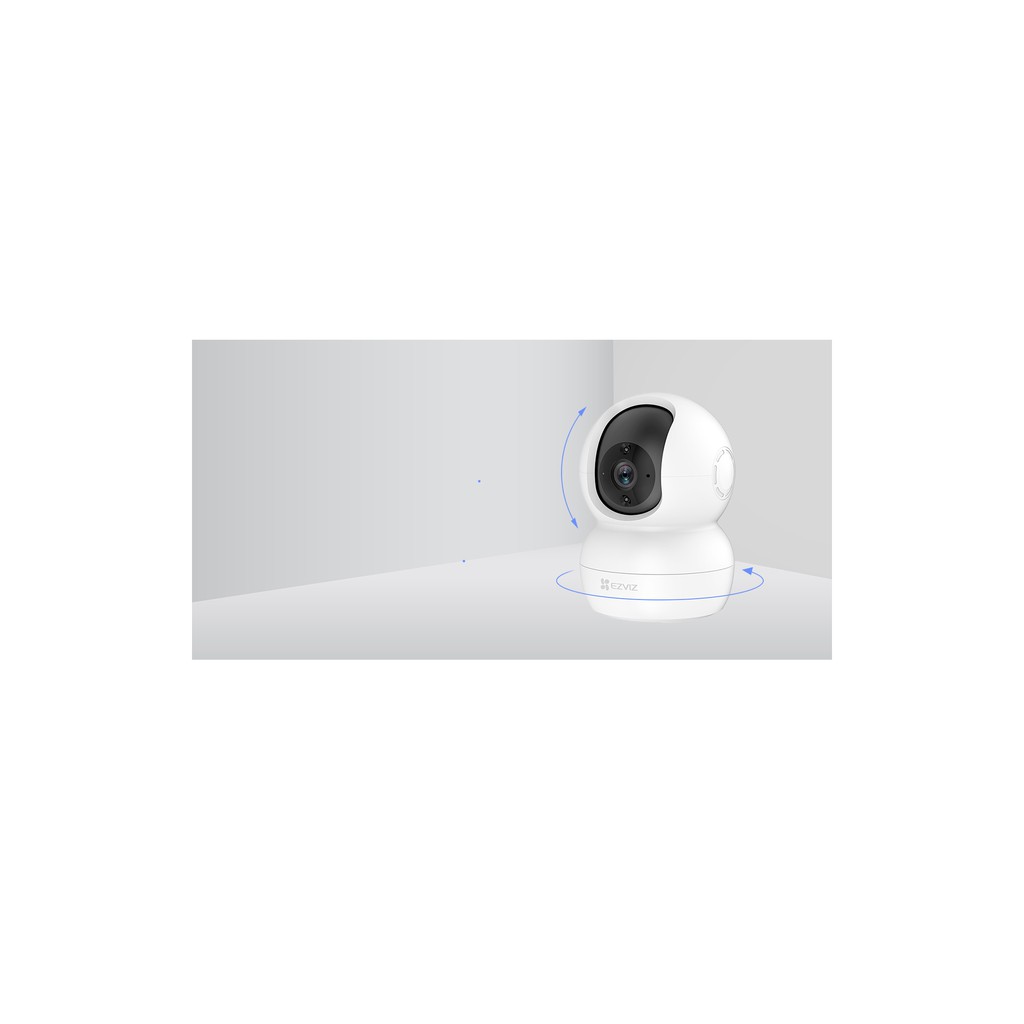 Camera WiFi 2.0MP Ezviz TY2 FullHD xoay 360 độ đàm thoại 2 chiều sắc nét - Kèm thẻ 32GB