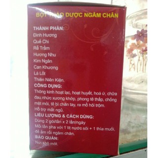 BỘT THẢO DƯỢC NGÂM CHÂN