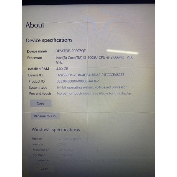 Laptop lenovo ideapad gen5