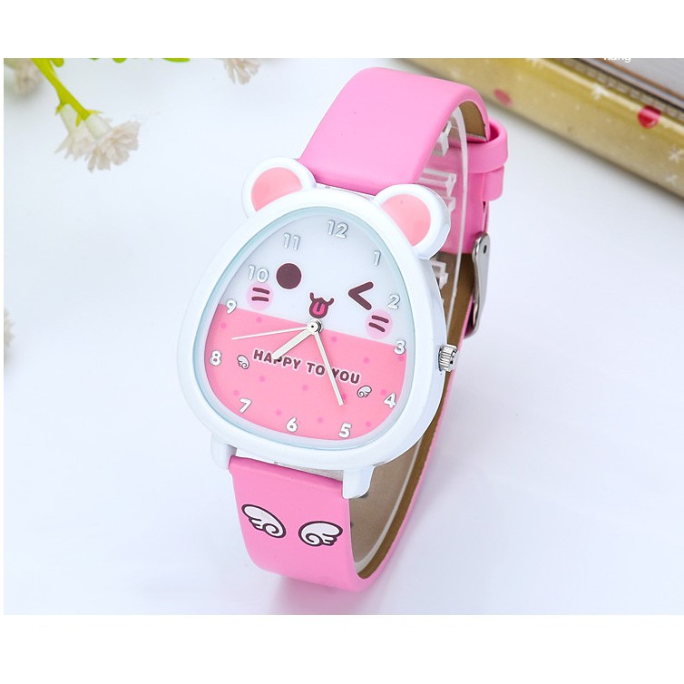 [Mã FASHIONFREE 5 giảm 5K toàn bộ sản phẩm] Đồng hồ bé gái thời trang Xinkon chống nước 3AT, cực cute | BigBuy360 - bigbuy360.vn