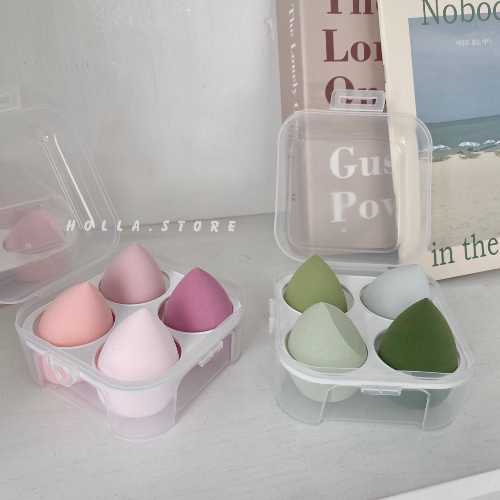 Set 4 mút trang điểm