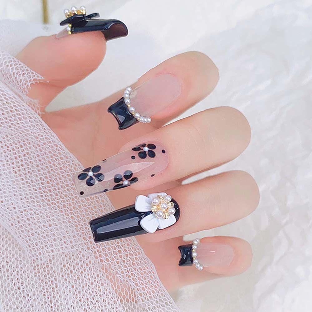 Phụ Kiện Trang Trí Móng Tay Hình Nơ Và Bông Tuyết Bằng Hợp Kim Sang Trọng DIY