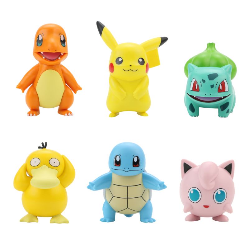Set 6 mô hình pokemon siêu kute