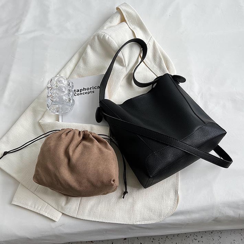 Túi đeo vai IELGY thời trang cao cấp dễ phối đồ tùy chọn màu sắc dành cho nữ