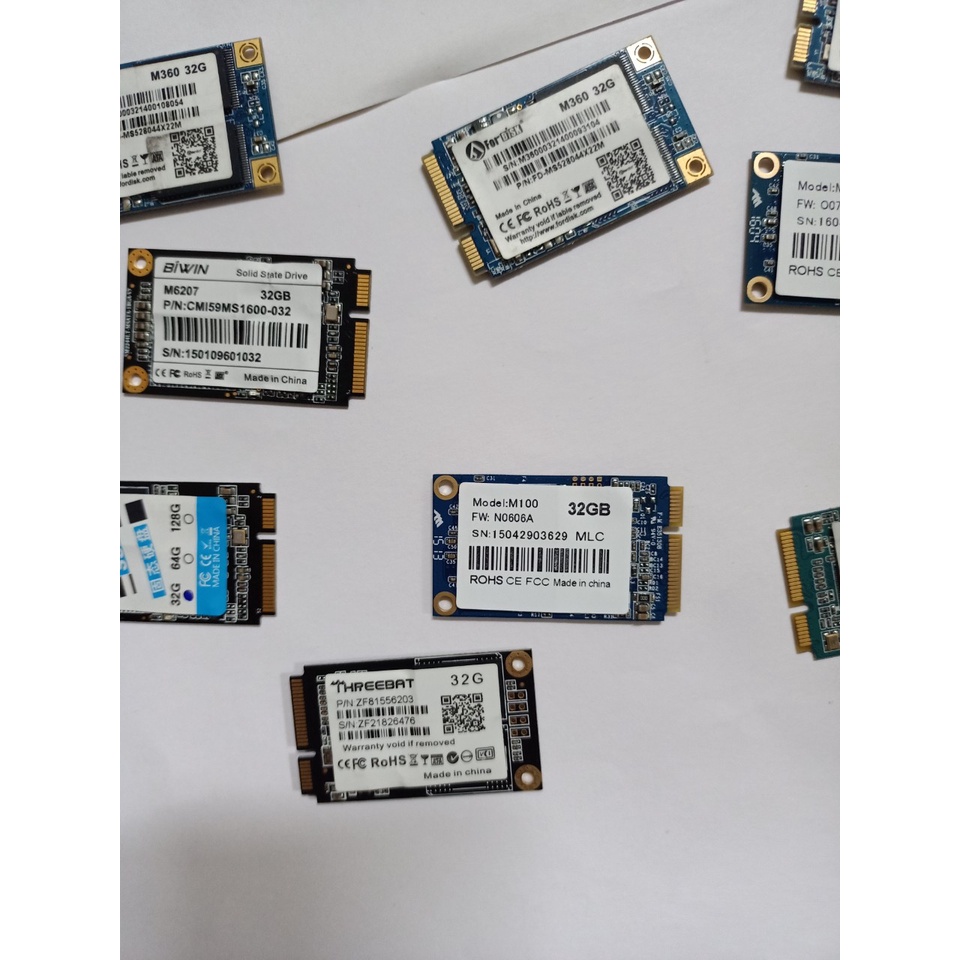 Ổ cứng ssd msata 32gb dùng cho laptop, Hàng chính hãng.