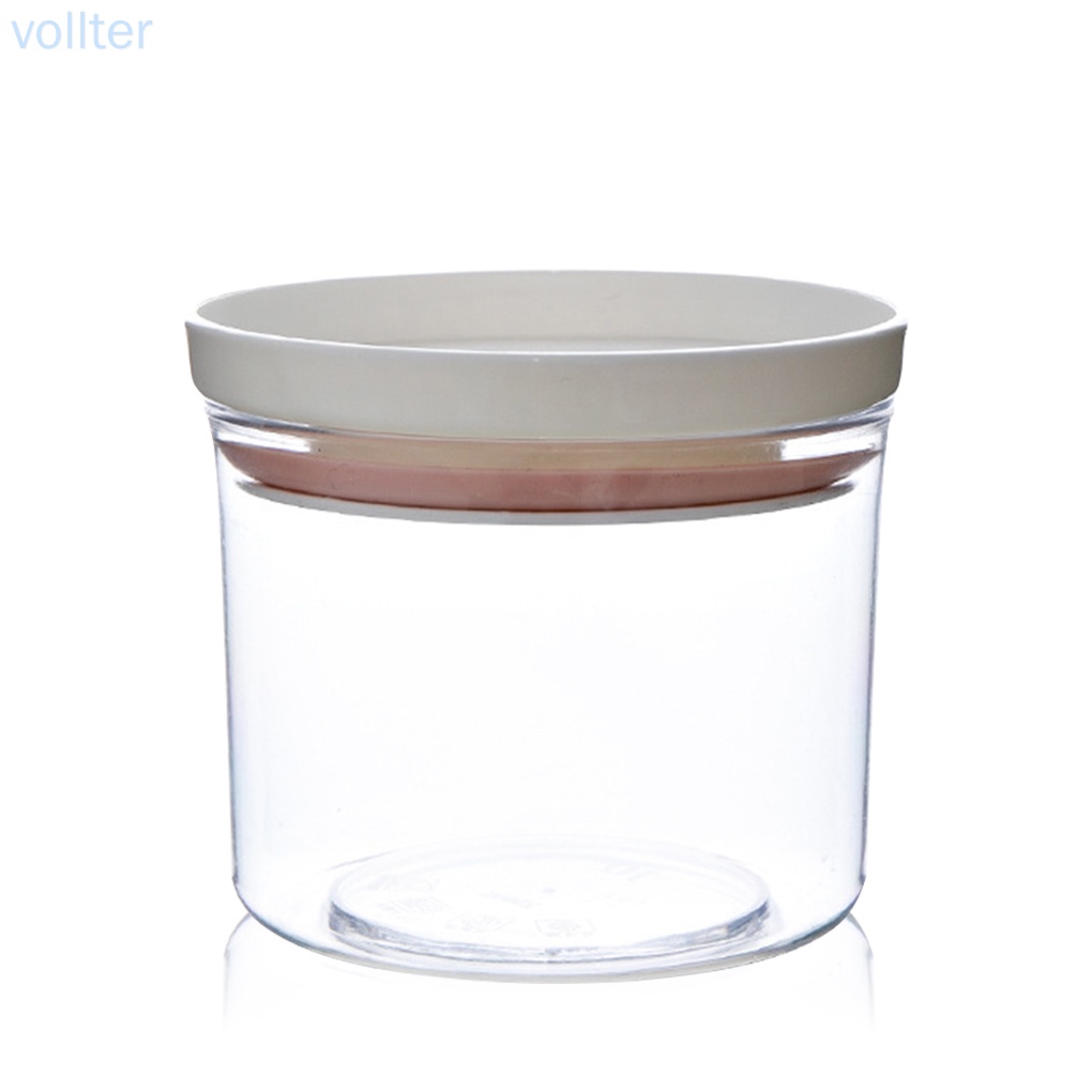 Hộp đựng thực phẩm trong suốt chống ẩm có nắp đậy 2 màu tùy chọn dung tích 250/ 350/ 550/ 700ml