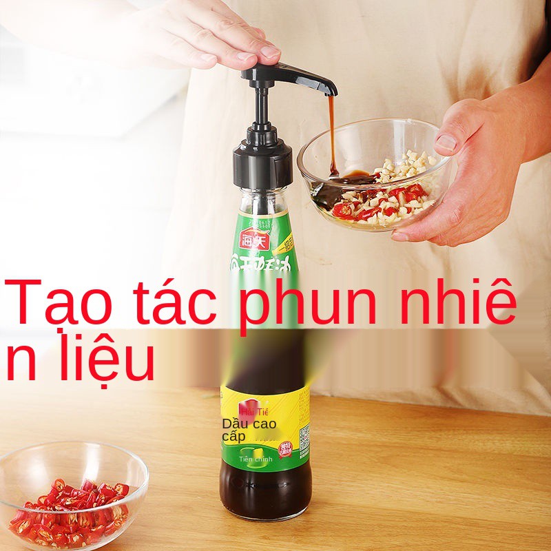 Vòi ép chai dầu hào tiêu thụ Máy nước sốt cà chua định lượng gia đình Haiti đầu bơm tạo tác