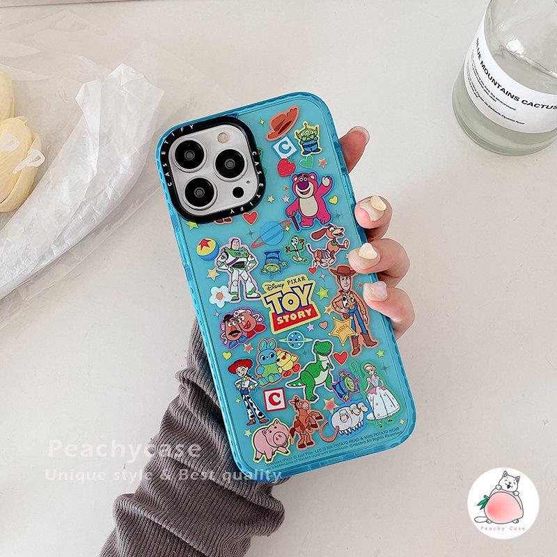 Ốp Điện Thoại TPU Mềm Trong Suốt In Hình Gấu Hoạt Hình Toy Story Cho iPhone 14 13 12 Pro Max 11 Xr Xs Max X 6 7 8 Plus