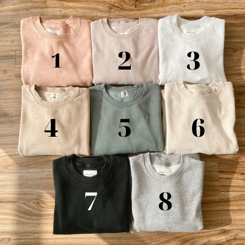 Áo nỉ oversize xuất dư Wilfred Sweatshirt unisex nỉ bông form suôn vnxk Mia Ritta A3001 | BigBuy360 - bigbuy360.vn