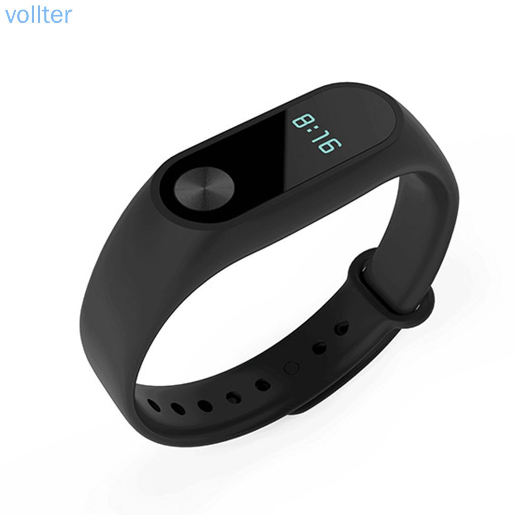 XIAOMI Dây Đeo Thay Thế Chất Liệu Tpu Màu Trơn Cho Xiaomi Miband2