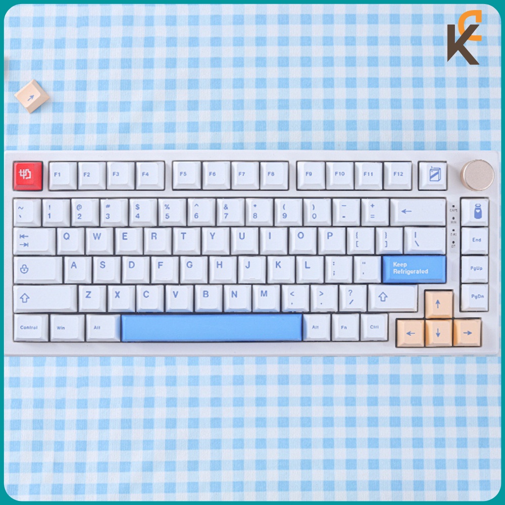 Keycap Soyamilk PBT Cherry Profile Dành Cho Bàn Phím Cơ - Giao Bằng Túi ZIP