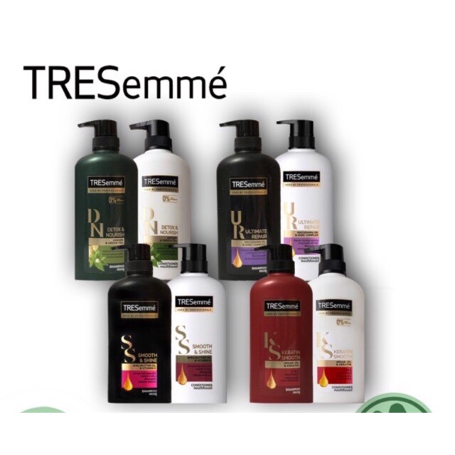 Combo dầu gội+xả TRESemme’ 450ml-Thái Lan