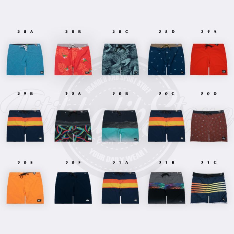 Quần Đùi Quiksilver Đi Biển Lướt Sóng Màu Bạc | BigBuy360 - bigbuy360.vn